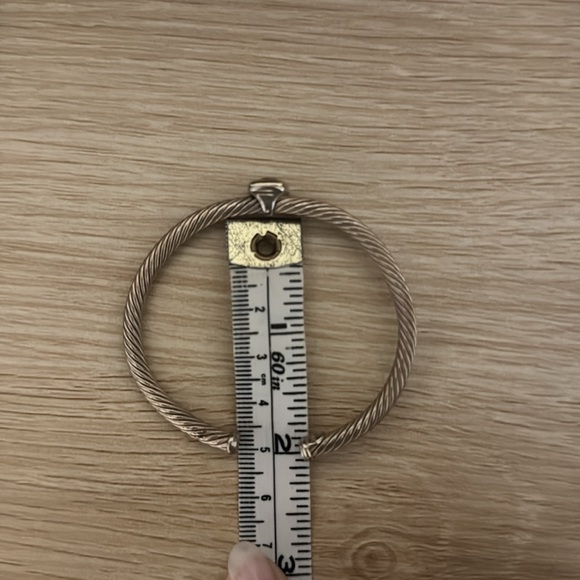 DAVID YURMAN Sterling Silver Amethyst 4mm Noblesse Cable Bracelet - Picture 15 of 15